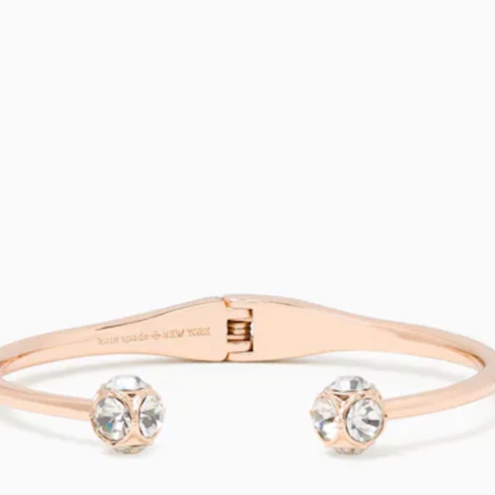 Kate Spade Rose Gold Sparkle Cuff